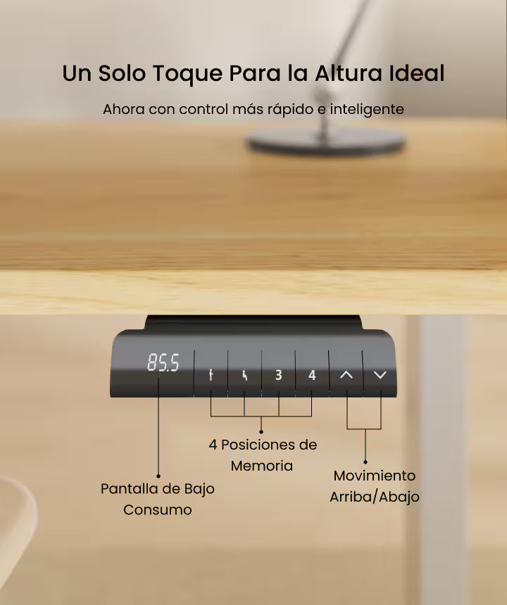 Escritorio Eléctrico Regulable 2motores 220v + Garantia2 Años Flexispot