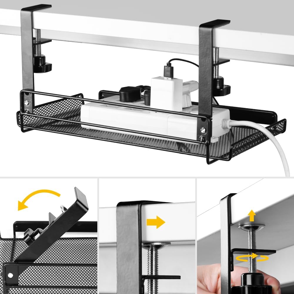 Bandeja Organizadora De Escritorio Negra