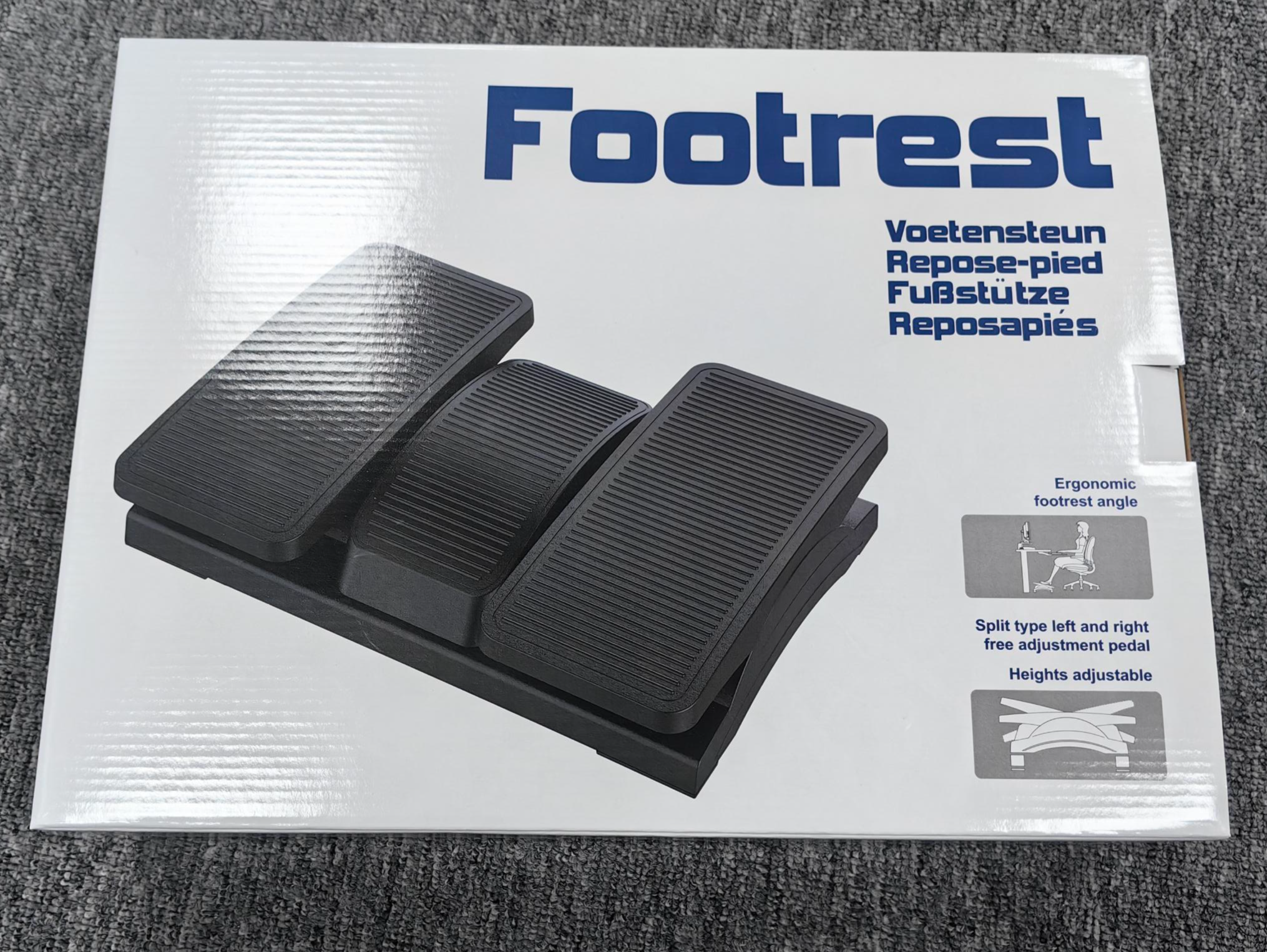 Reposapies Ergonomico Ajustable Hanma H2