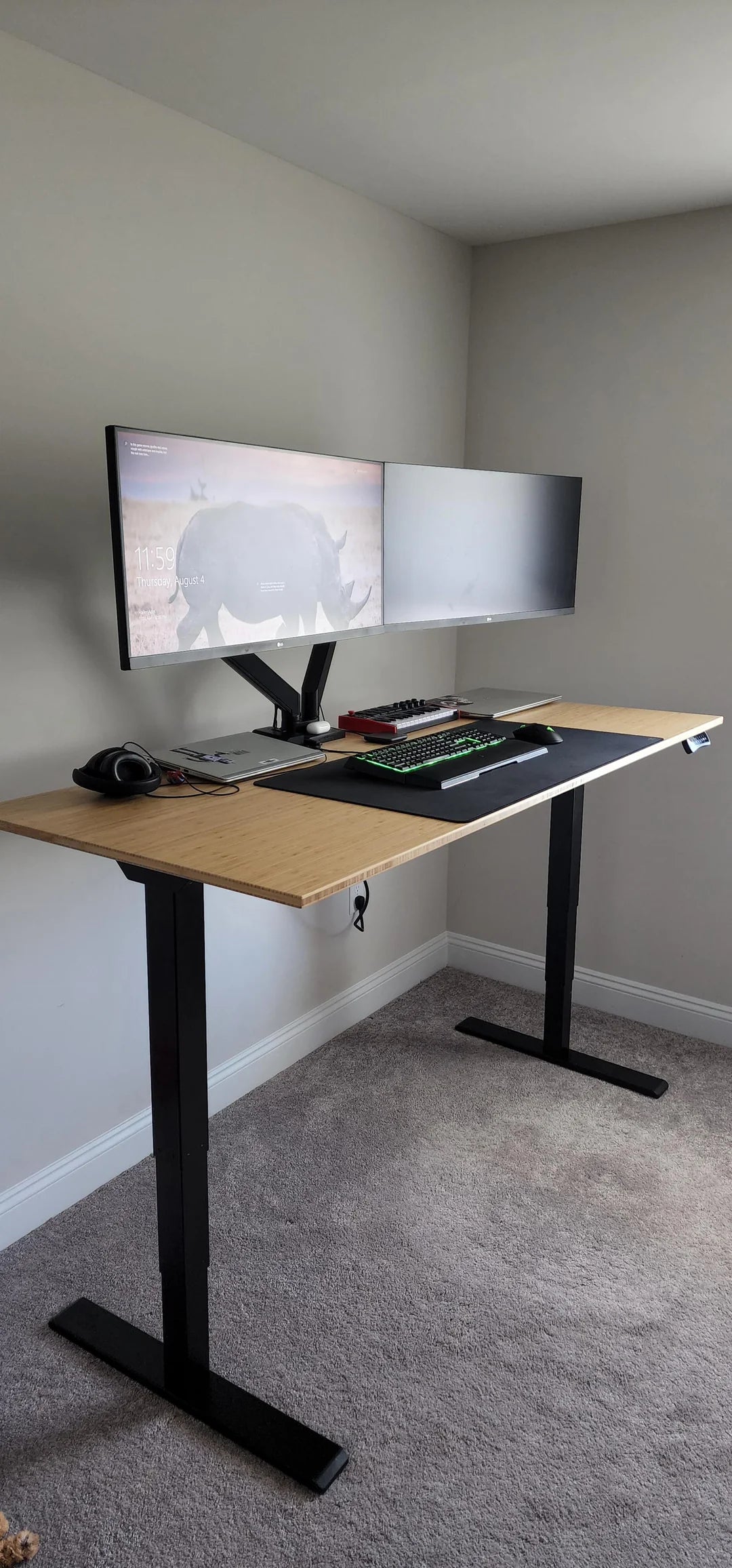 Escritorio Eléctrico Regulable 2motores 220v + Garantia2 Años Flexispot