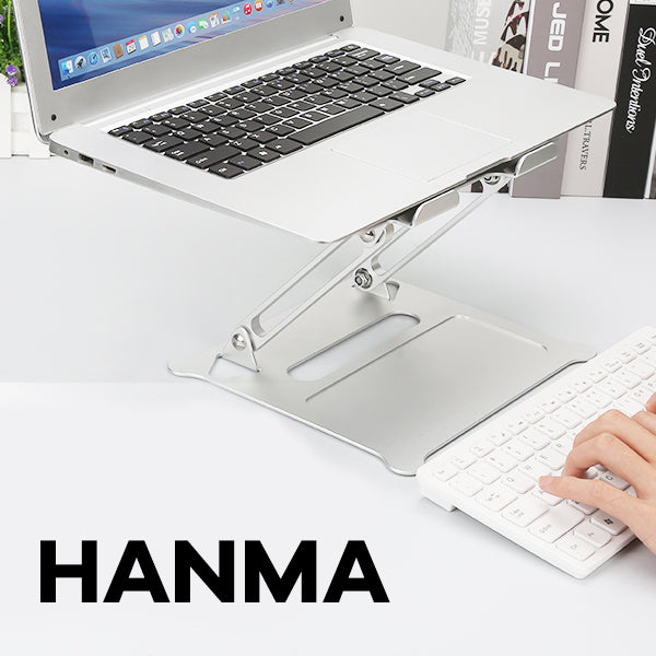 Soporte de aluminio para Laptop  - Plateado