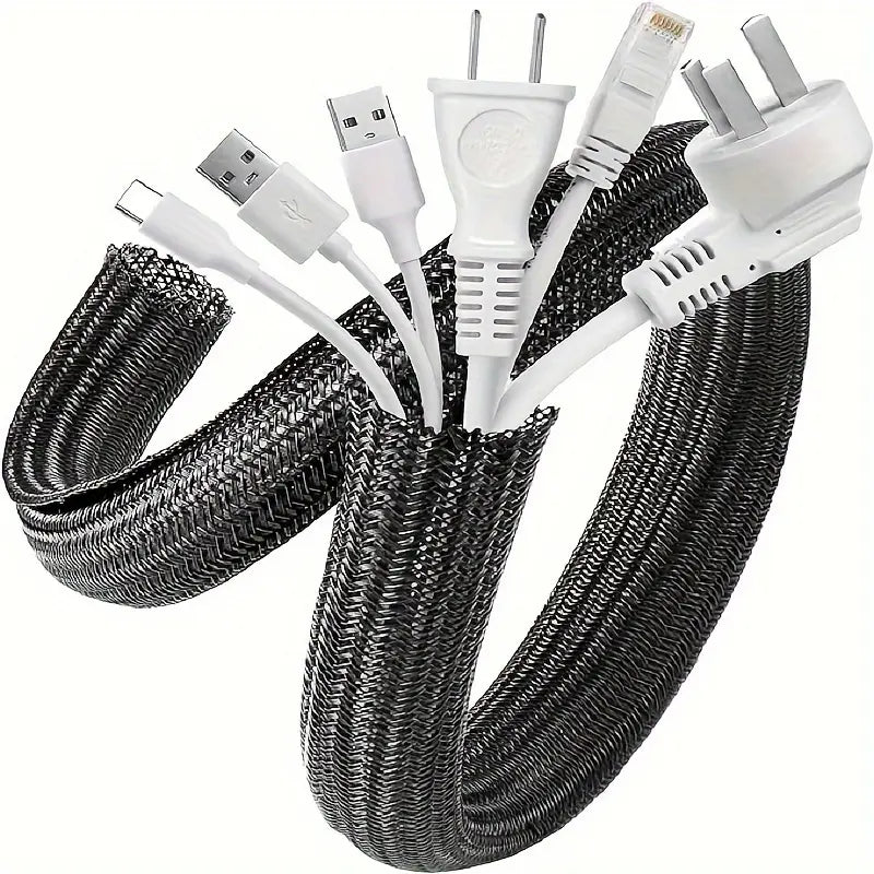 Funda Trenzada Para Organizar Cables - 13mm X 4 Mts