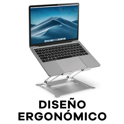 Soporte de aluminio para Laptop - Azul