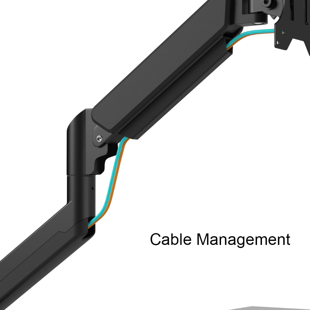 Soporte Monitor Ergonómico Hanma 10 A 32 Pulgadas