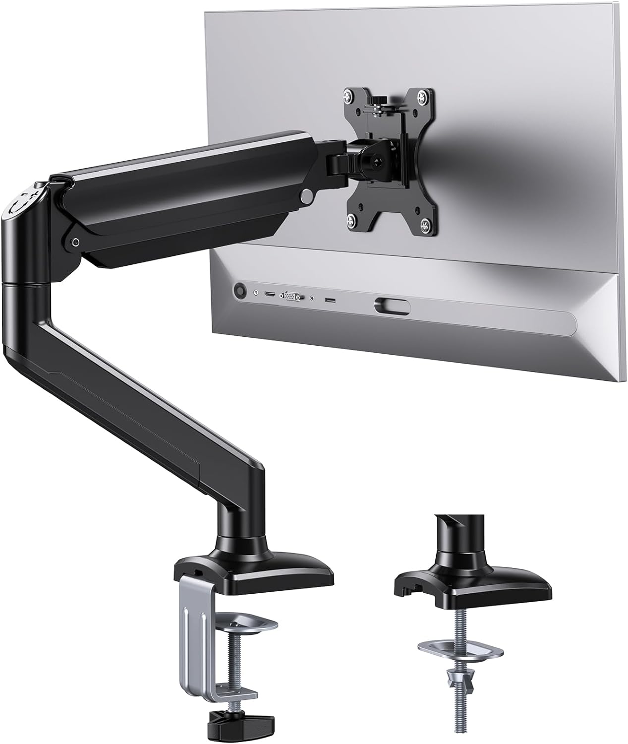 Soporte Monitor Ergonómico Hanma 10 A 32 Pulgadas