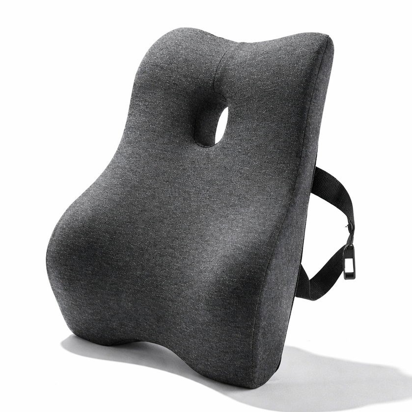 COJIN RESPALDAR LUMBAR MEMORY FOAM FUNDA ALGODON