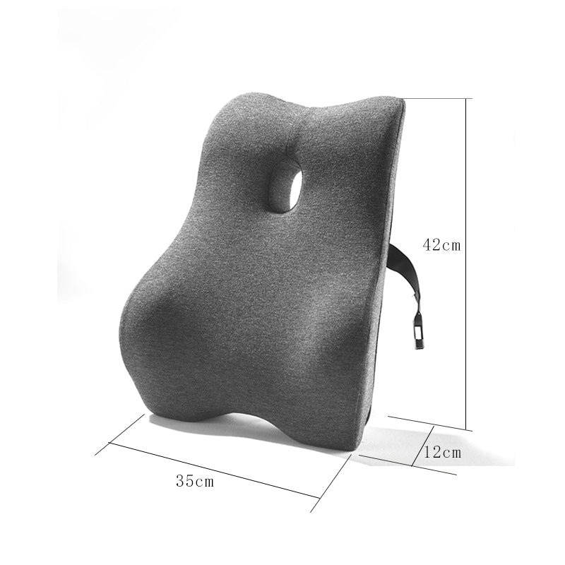 COJIN RESPALDAR LUMBAR MEMORY FOAM FUNDA ALGODON